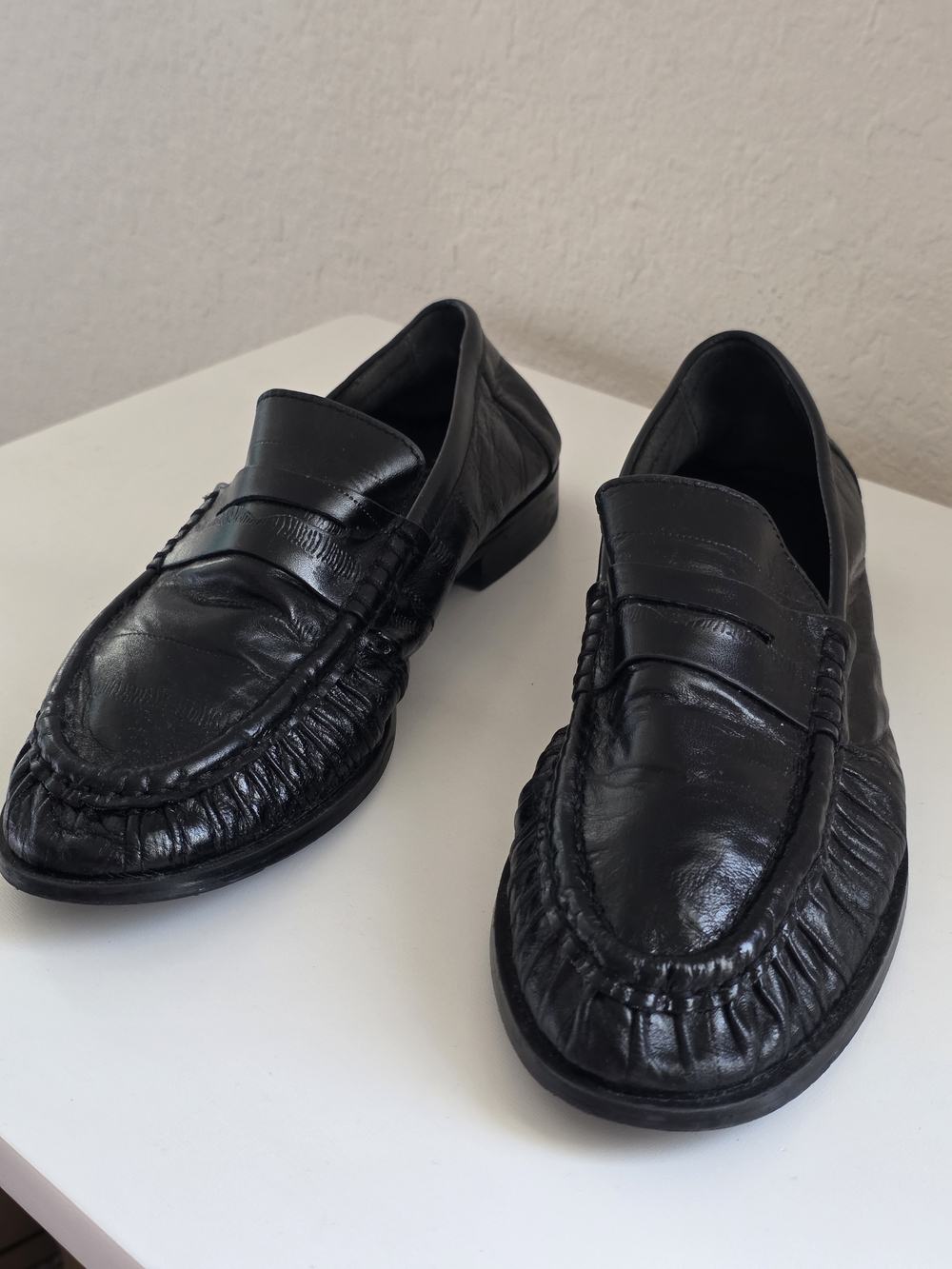 AQUA Women's Hanah Loafer Flats - Exclusive Size 8.5 Leather